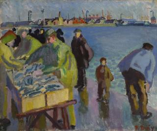 Raoul Dufy - Le Marché Aux Poissons