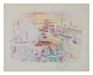 Raoul Dufy - Le Port De Marseilles