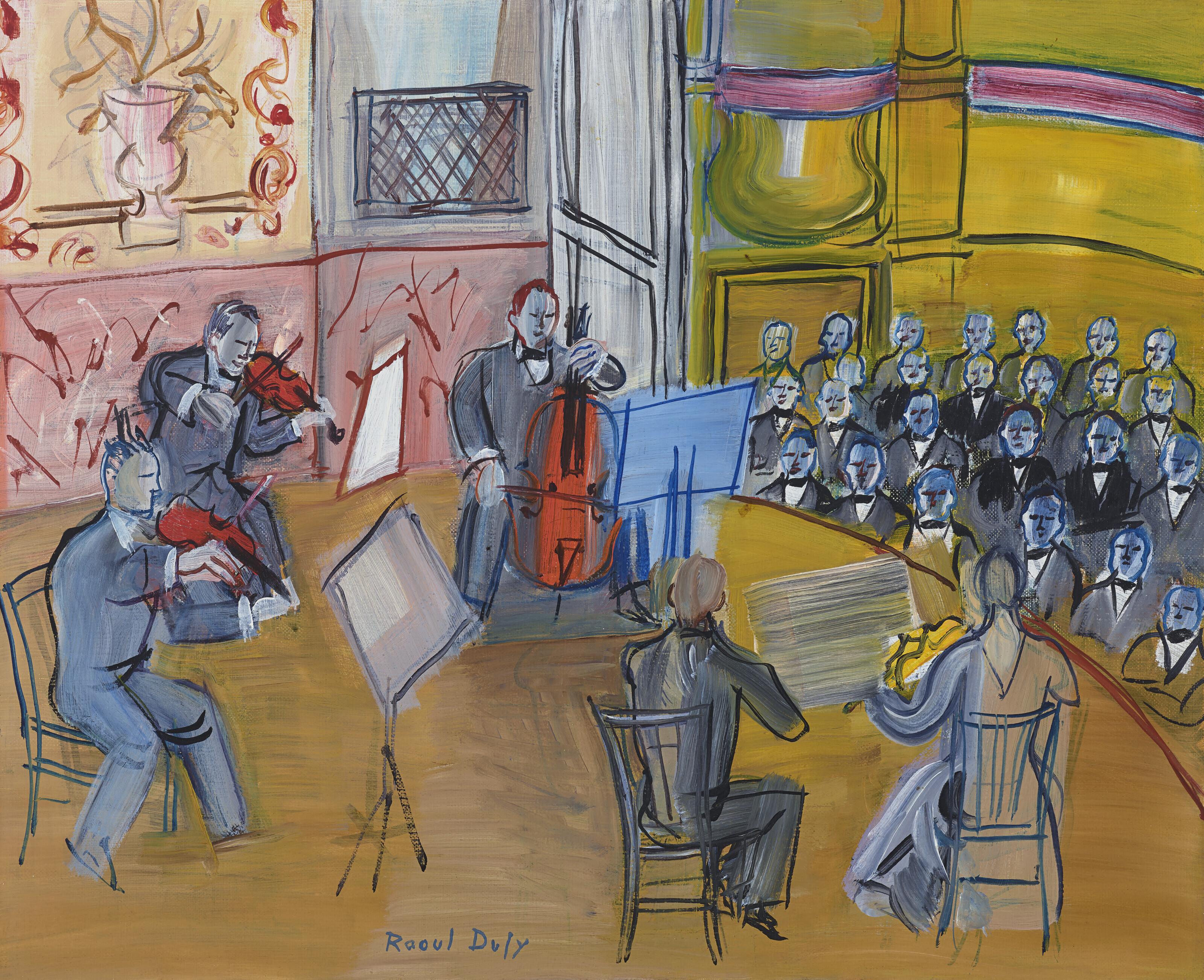 Raoul Dufy - Le Quintette