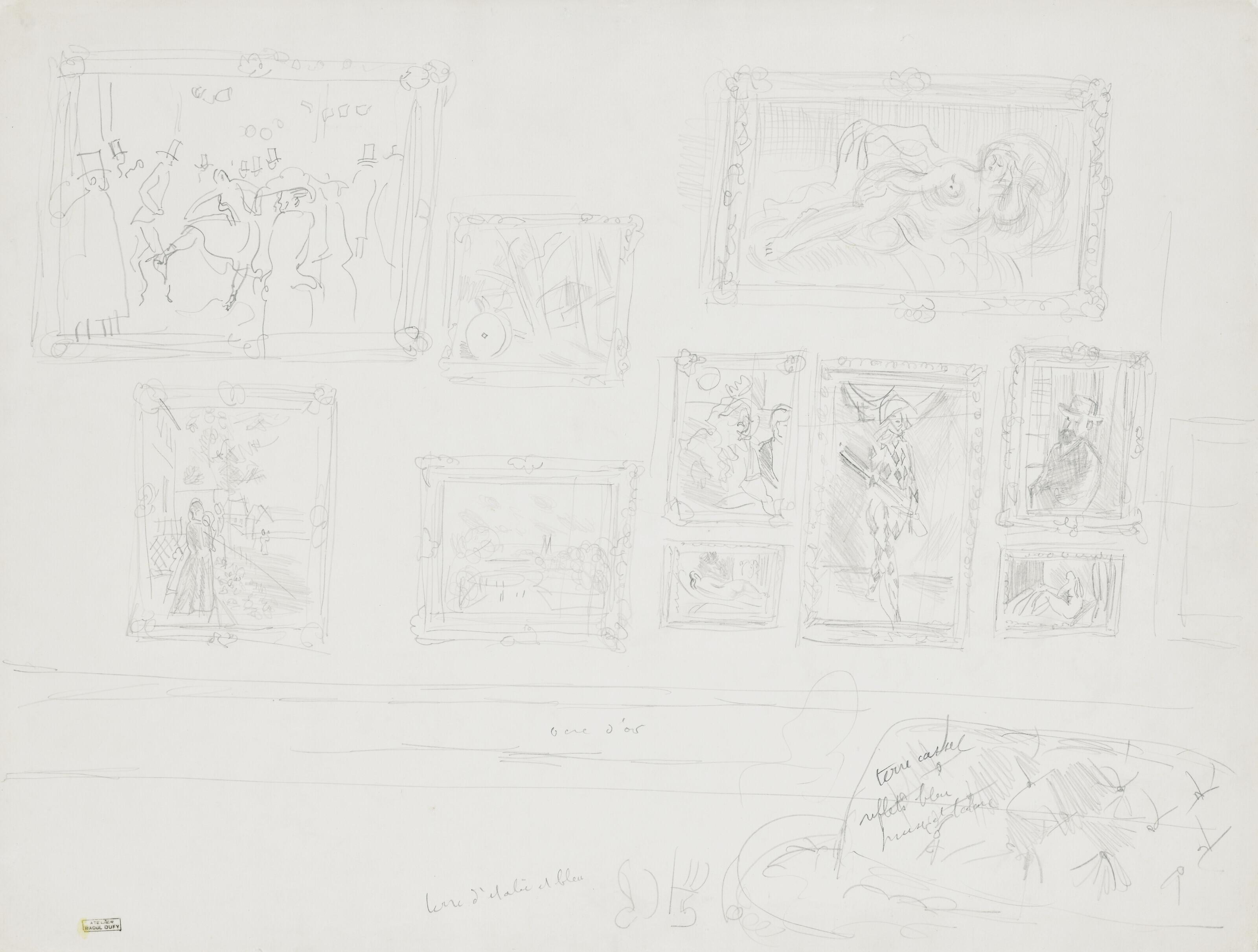 Raoul Dufy - Le Salon de peintures