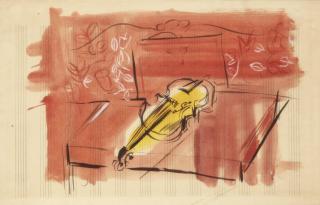 Raoul Dufy - Le violon