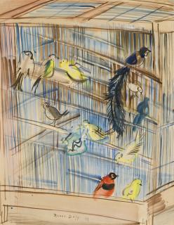 Raoul Dufy - Le Volière