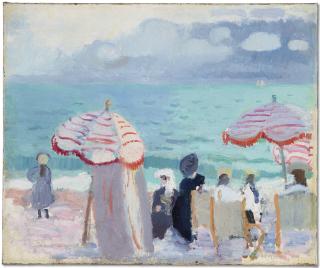 Raoul Dufy - Les Parasols