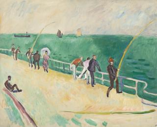 Raoul Dufy - Les Pêcheurs À La Ligne