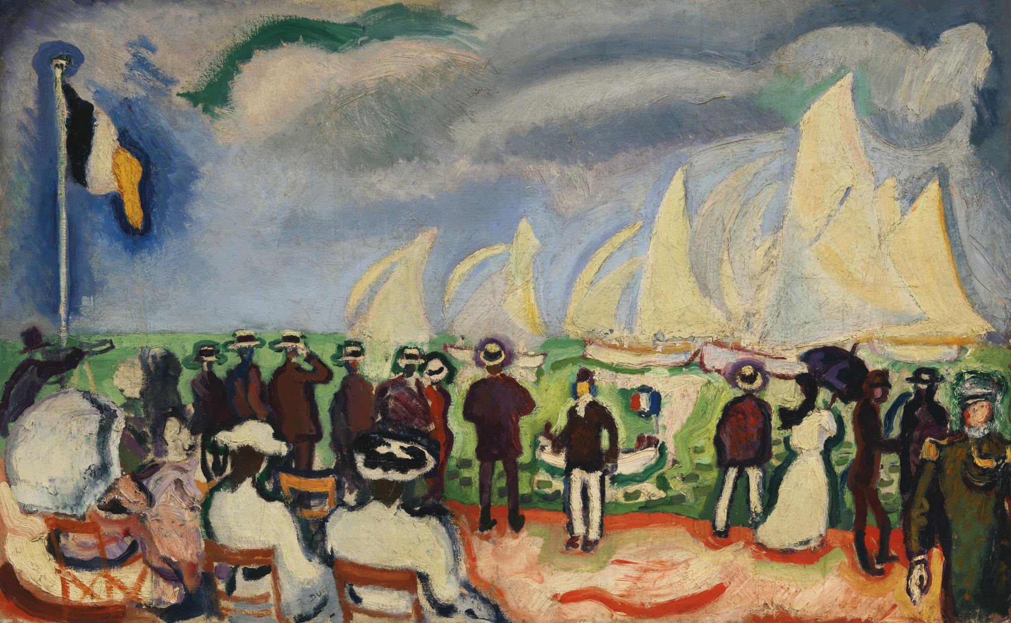 Raoul Dufy - Les Regattes À Trouville