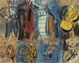 Raoul Dufy - L\'orchestre mexicain