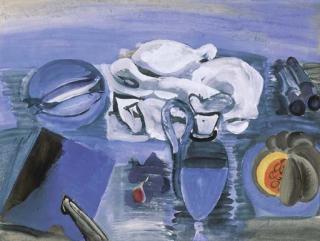 Raoul Dufy - Nature morte au bord de la mer