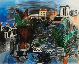 Raoul Dufy - Nature morte devant la mer