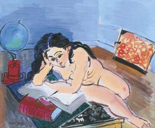 Raoul Dufy - Nu à la mappemonde