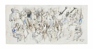 Raoul Dufy - Orchestre avec soloiste