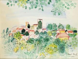 Raoul Dufy - Paysage à Vernet-les-Bains