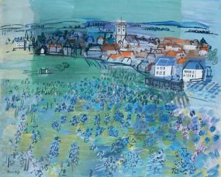 Raoul Dufy - Paysage de Bourgogne