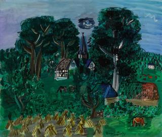 Raoul Dufy - Paysage de Normandie