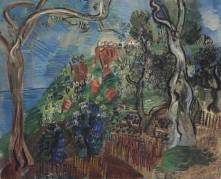 Raoul Dufy - Paysage de Sicile