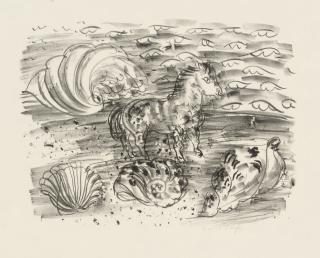 Raoul Dufy - Petit cheval marin, ou le cheval aux coquillages