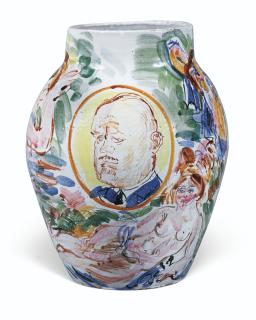 Raoul Dufy - Portrait D\'Ambroise Vollard Aux Baigneuses