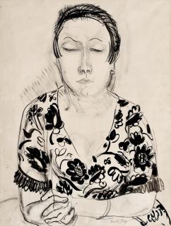 Raoul Dufy - Portrait de Madame Raoul Dufy
