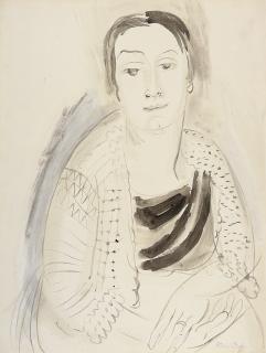 Raoul Dufy - Portrait de Mme Raoul Dufy