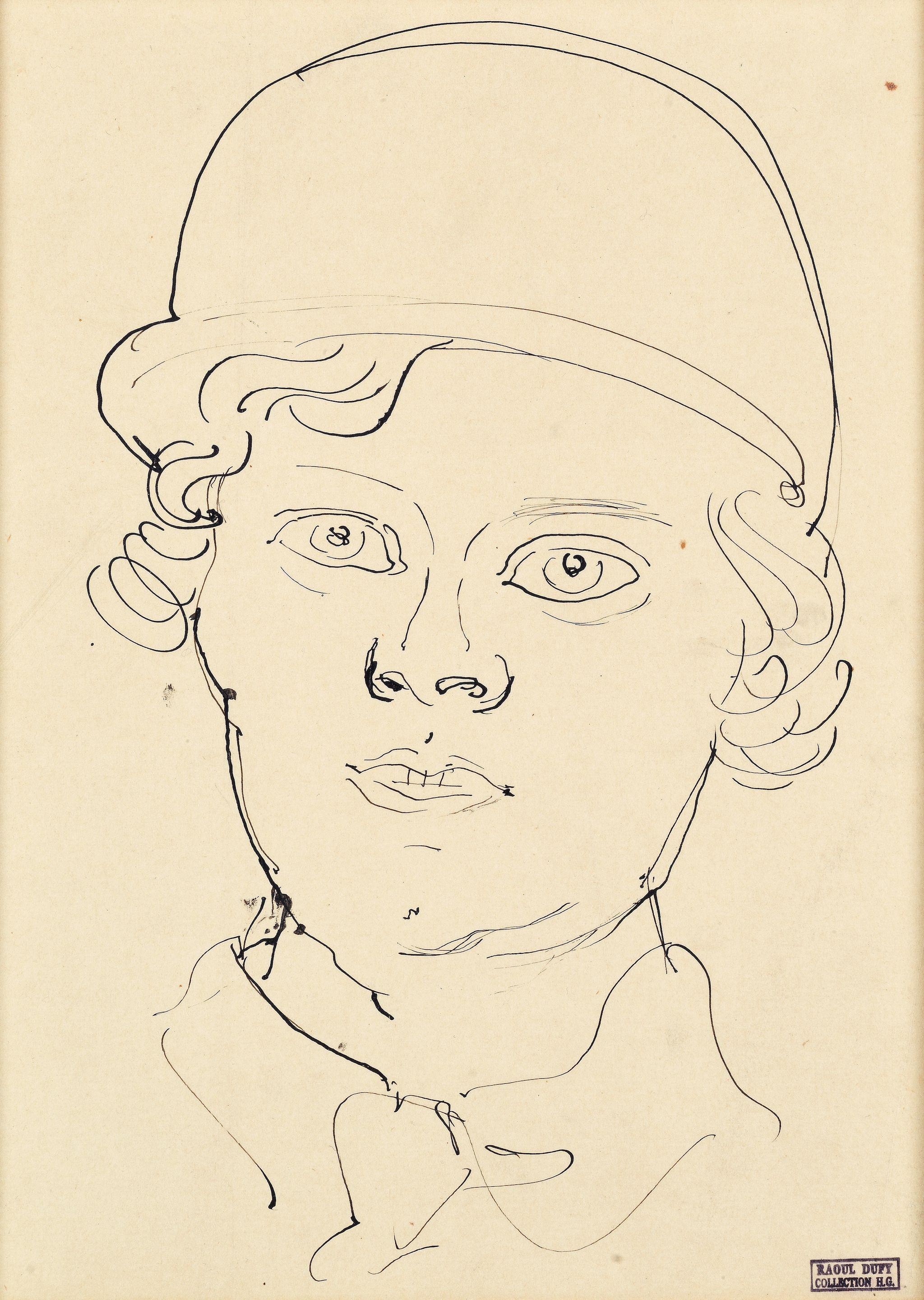Raoul Dufy - Portrait of Madame Kessler