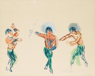 Raoul Dufy - Projet pour les ballets de Monte-Carlo