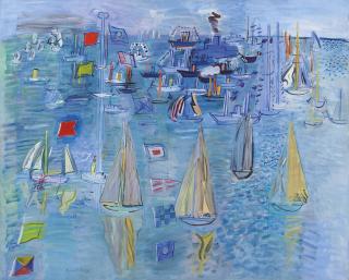 Raoul Dufy - Régates à Cowes