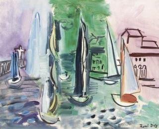Raoul Dufy - Régates À Trouville