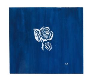 Raoul Dufy - Rose blanche