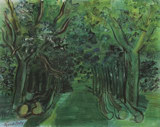 Raoul Dufy - Route En Forêt