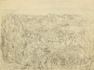 Raoul Dufy - Saint Paul De Vence