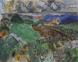Raoul Dufy - Saint-Paul de Vence