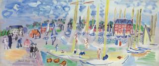 Raoul Dufy - Un dimanche à Deauville