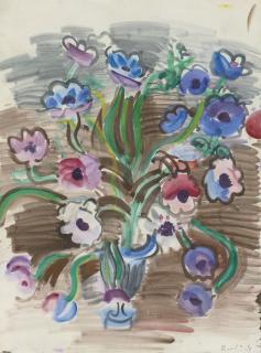 Raoul Dufy - Vase D\'Anémones