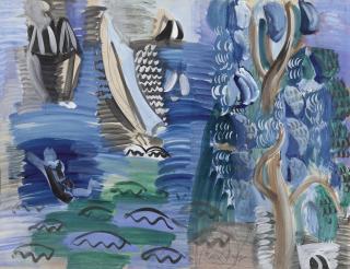 Raoul Dufy - Voiliers Sur La Côte