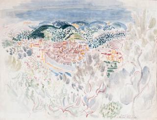Raoul Dufy - Vue de Vence