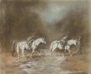 Raoul H. Millais - Deer stalking