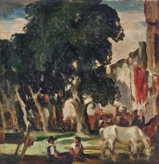 Raoul H. Millais - Sketch for Pageant