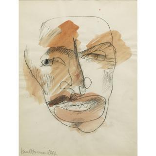 Raoul Hausmann - Autoportrait