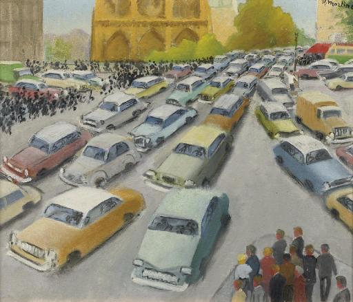 Raoul Martinez - Traffic in Paris