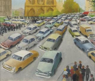 Raoul Martinez - Traffic in Paris