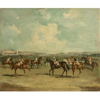 Raoul Millais - British Racing At Ascot