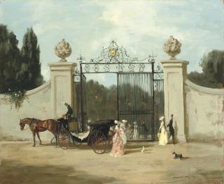 Raoul Millais - The Promenade