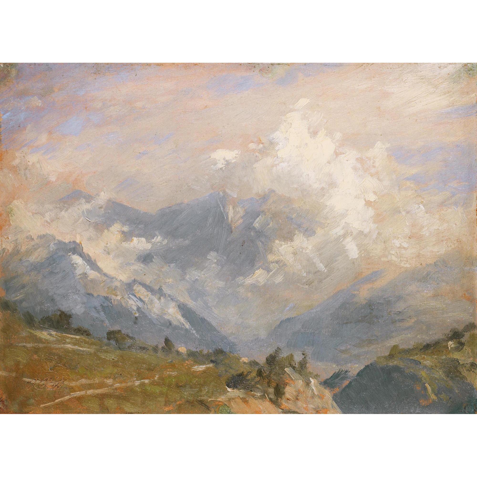 Raphael Ritz - Gebirgslandschaft Mountain Scenery