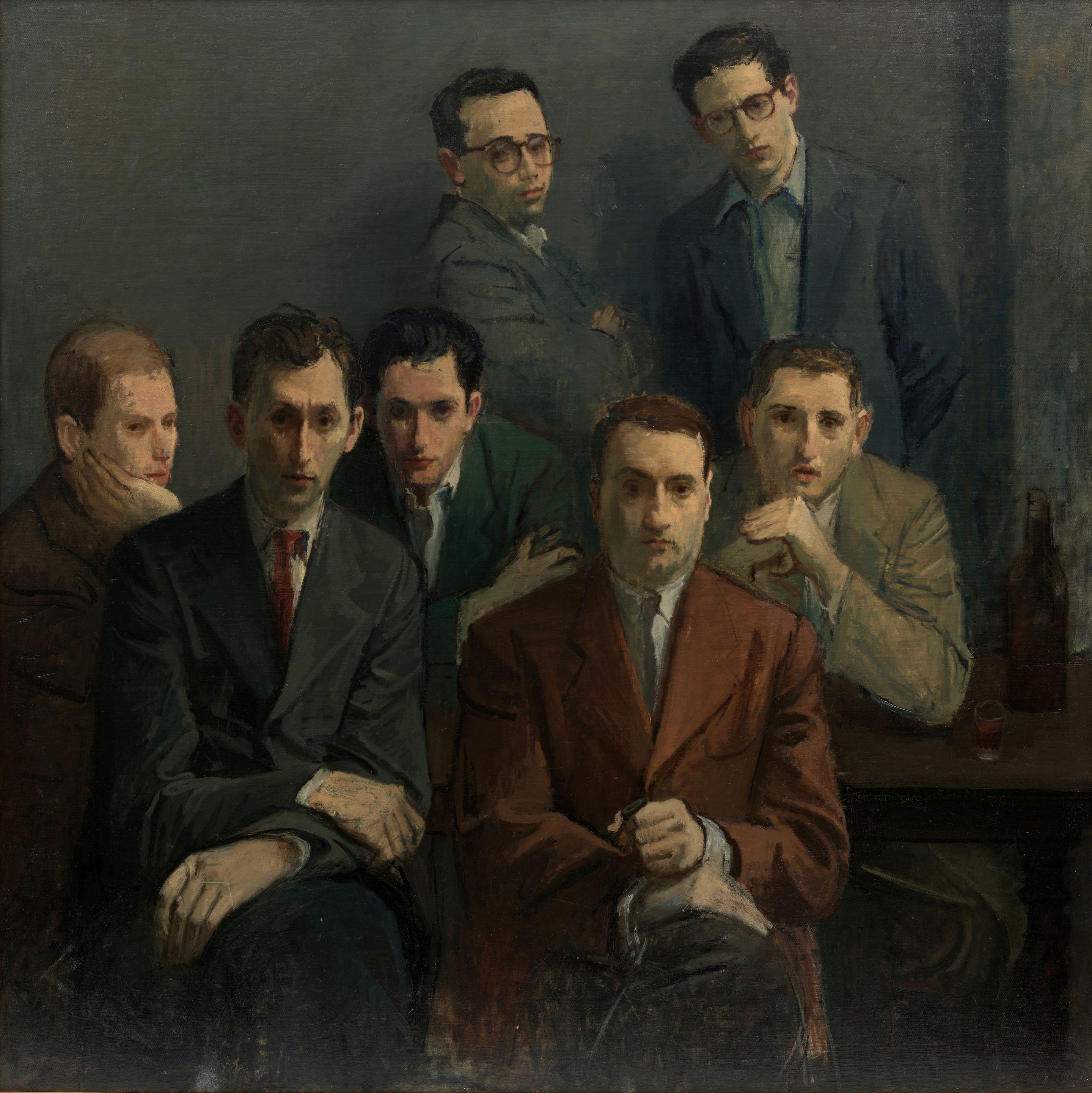 Raphael Soyer - A Group of Artists