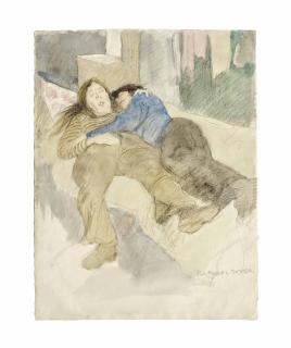 Raphael Soyer - Friends I