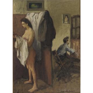 Raphael Soyer - In The Studio