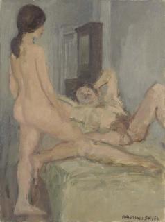 Raphael Soyer - Lovers