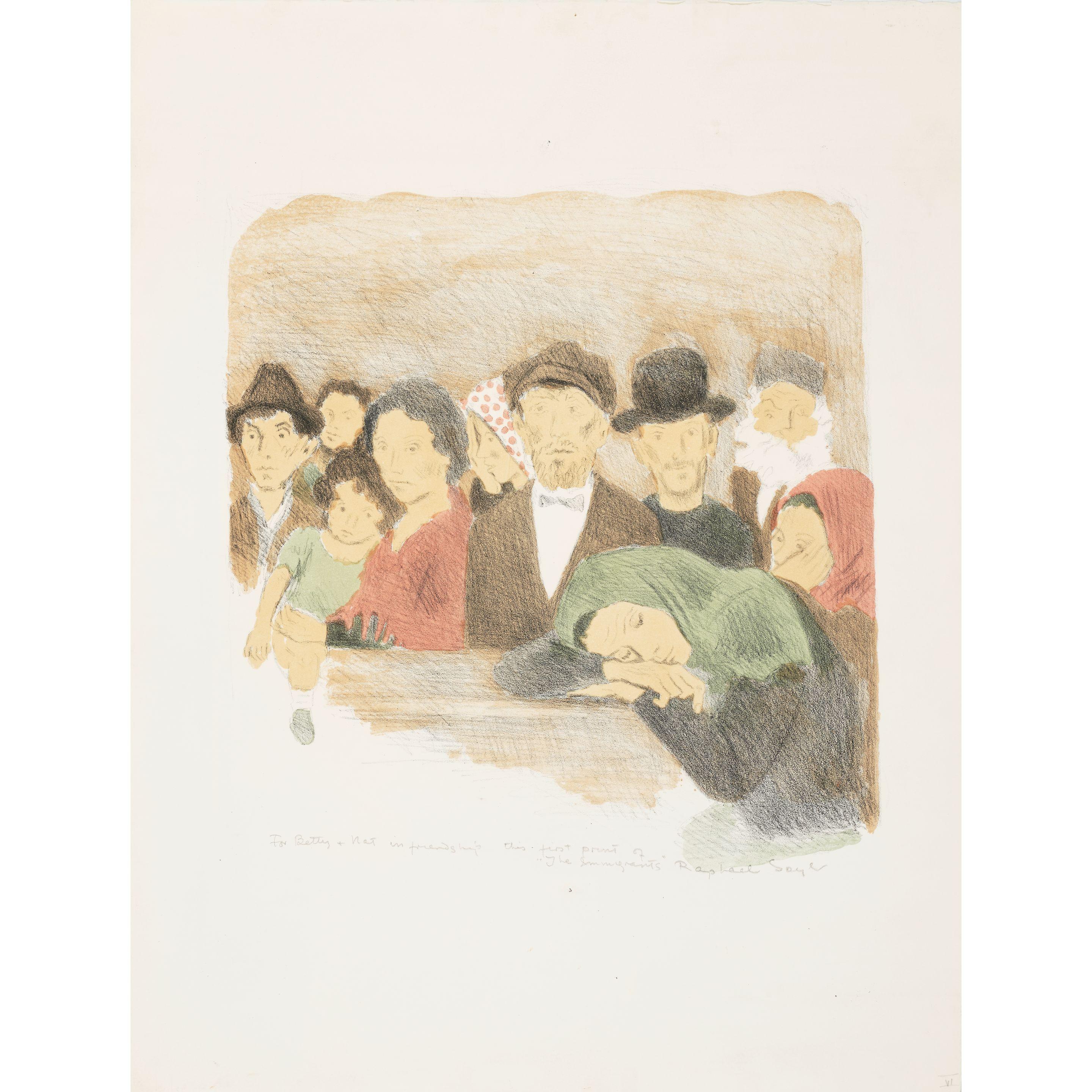 Raphael Soyer - Memories (12 works)