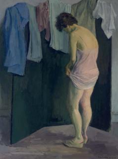 Raphael Soyer - Model Dressing