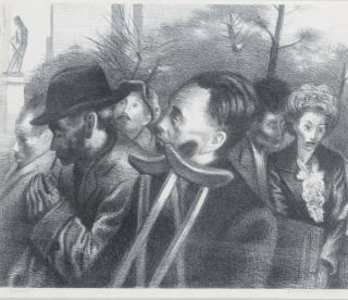 Raphael Soyer - Springtime (Cole 56)