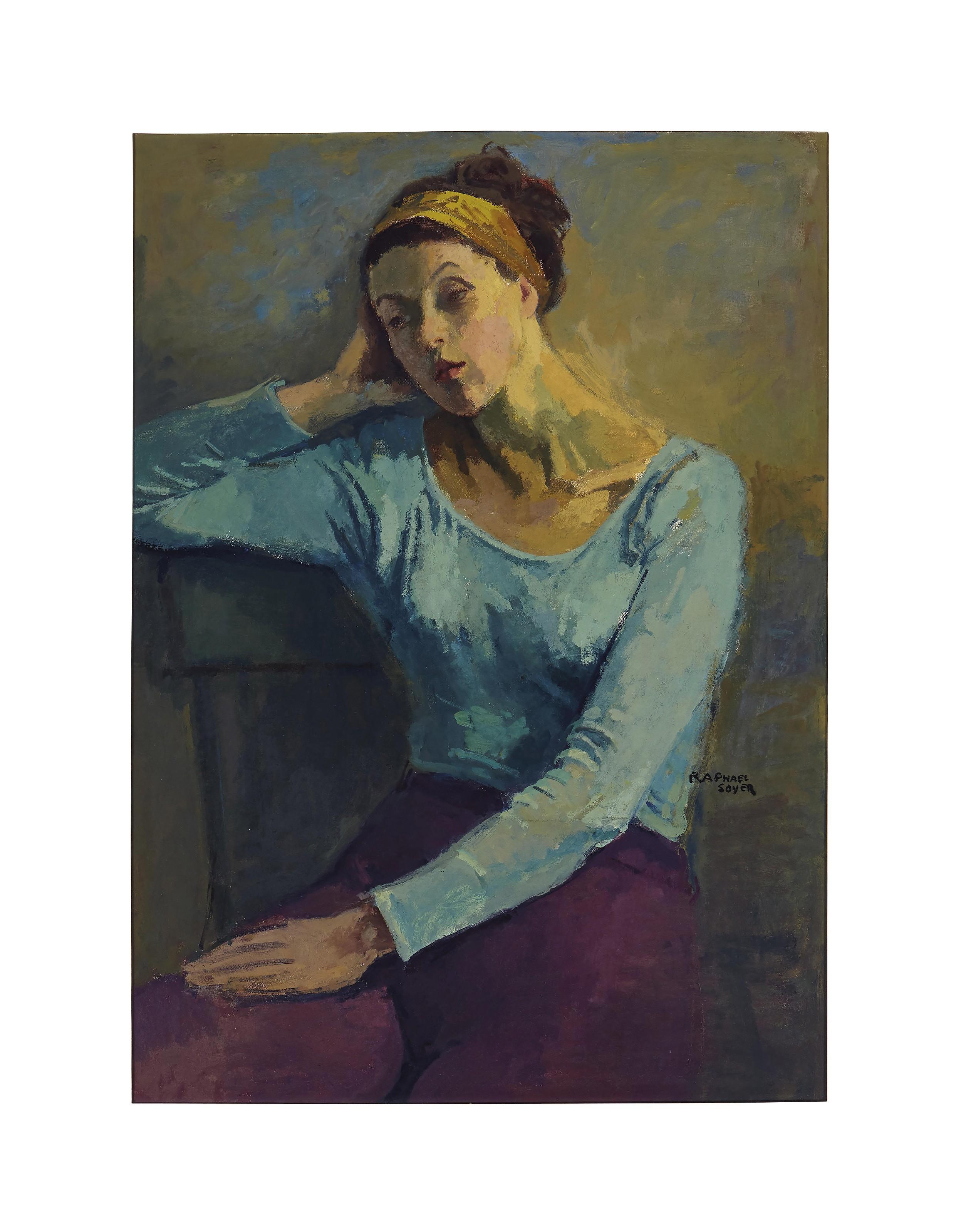 Raphael Soyer - Study of the Dancer Valda